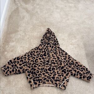 Leopard Print Women's Hoodie Jacket